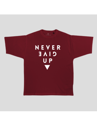 T-shirt - NEVER GIVE UP