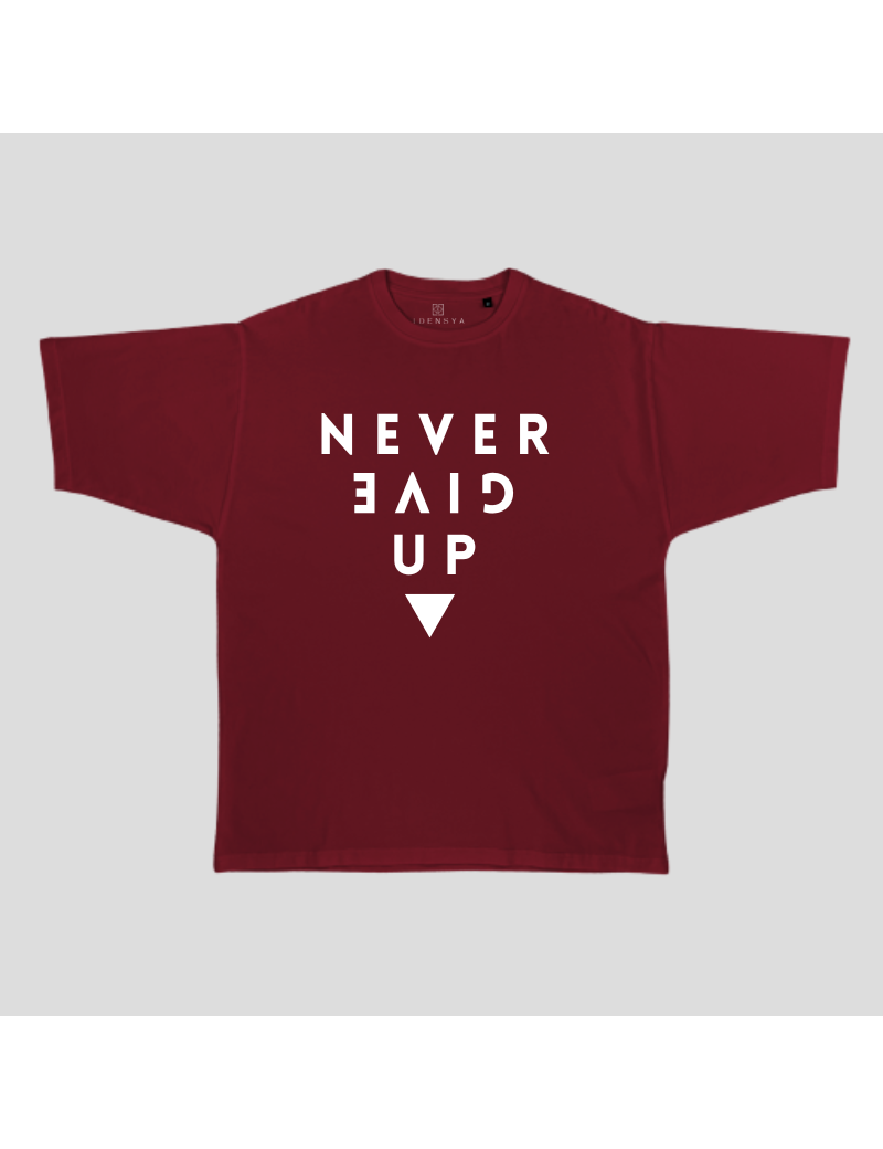 T-shirt - NEVER GIVE UP