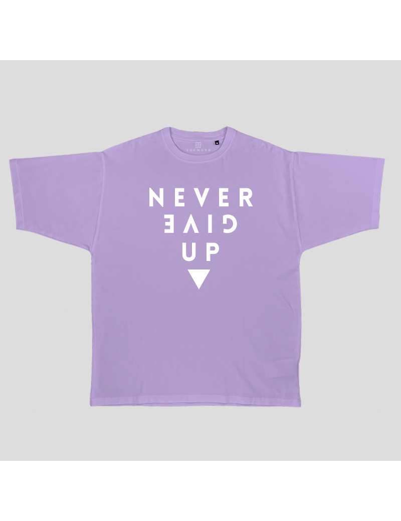 T-shirt - NEVER GIVE UP